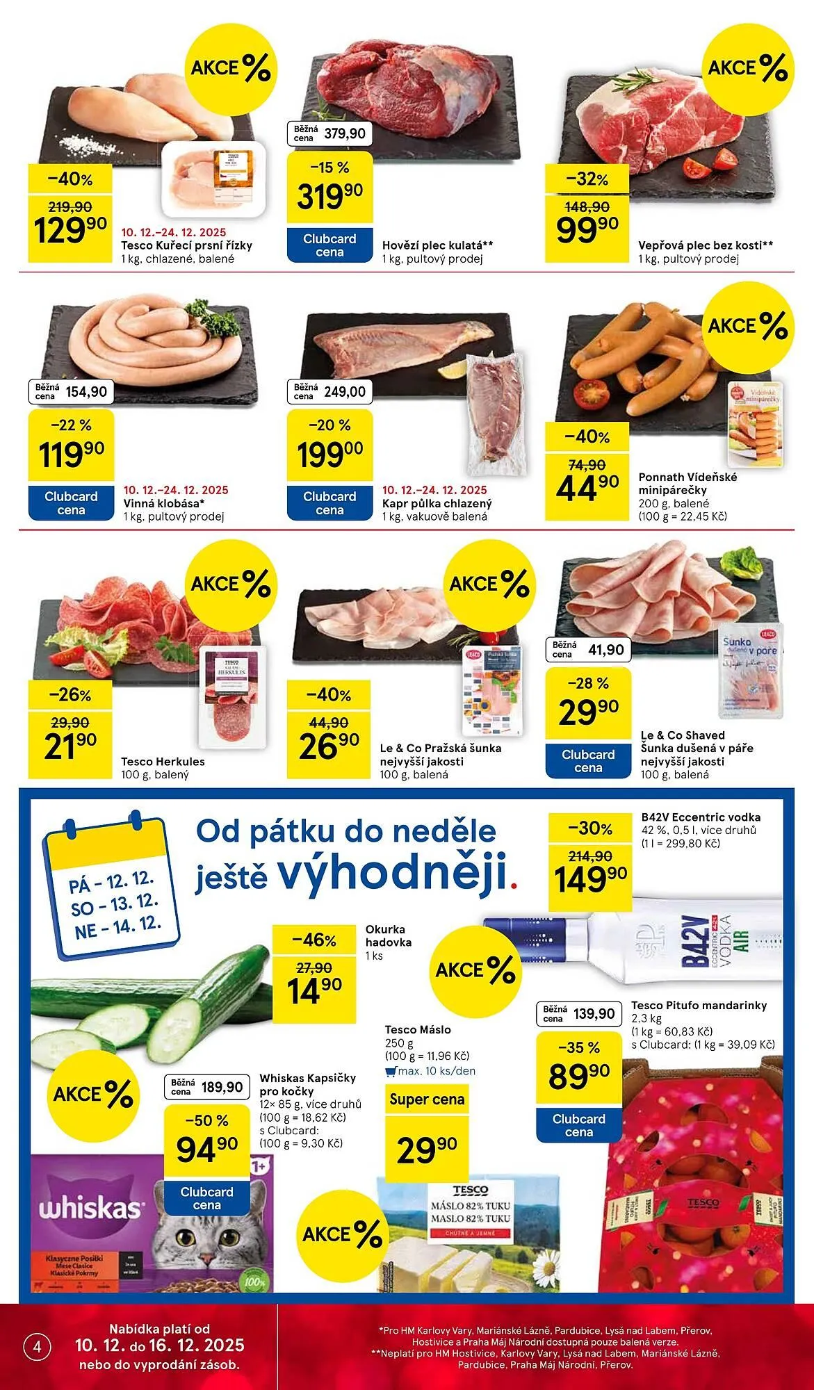 Tesco leták - 10. prosince 16. prosince 2025 - Page 4