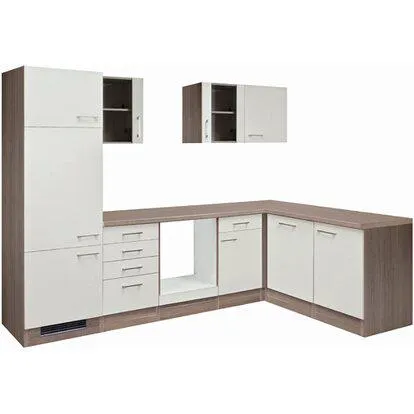 Flex-Well Kuchyně Eico 280 x 170 cm/typ 3 - bez el.spotřebičů a dřezu