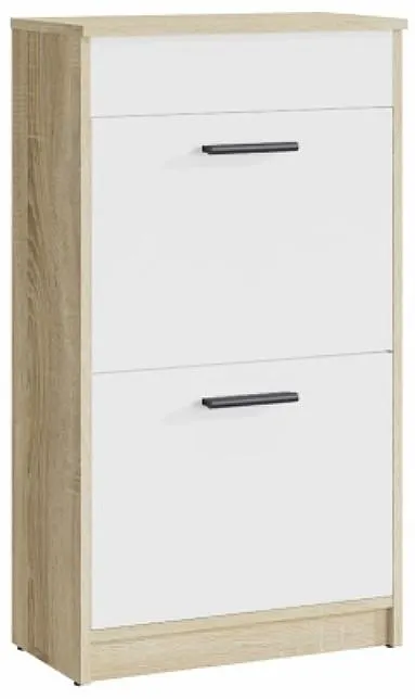 Botník GEO 521 korpus dub sonoma / dvířka bílé