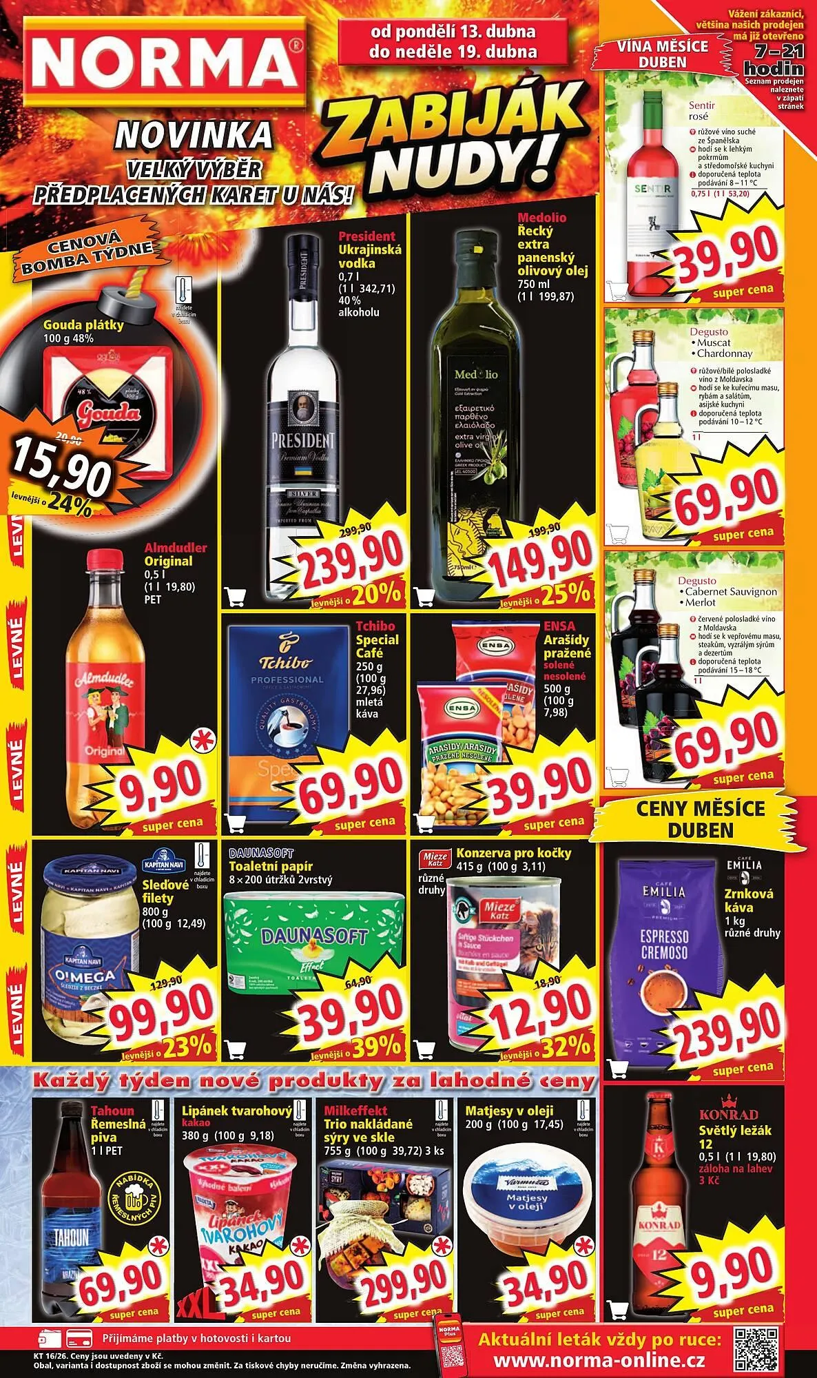 Norma leták - 13. dubna 19. dubna 2026 - Page 1