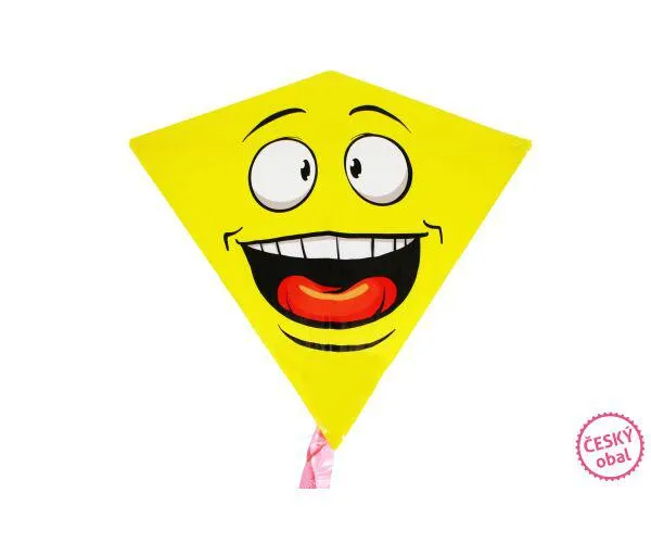 Létající drak Úsměv 68 x 73 cm - Český obal
