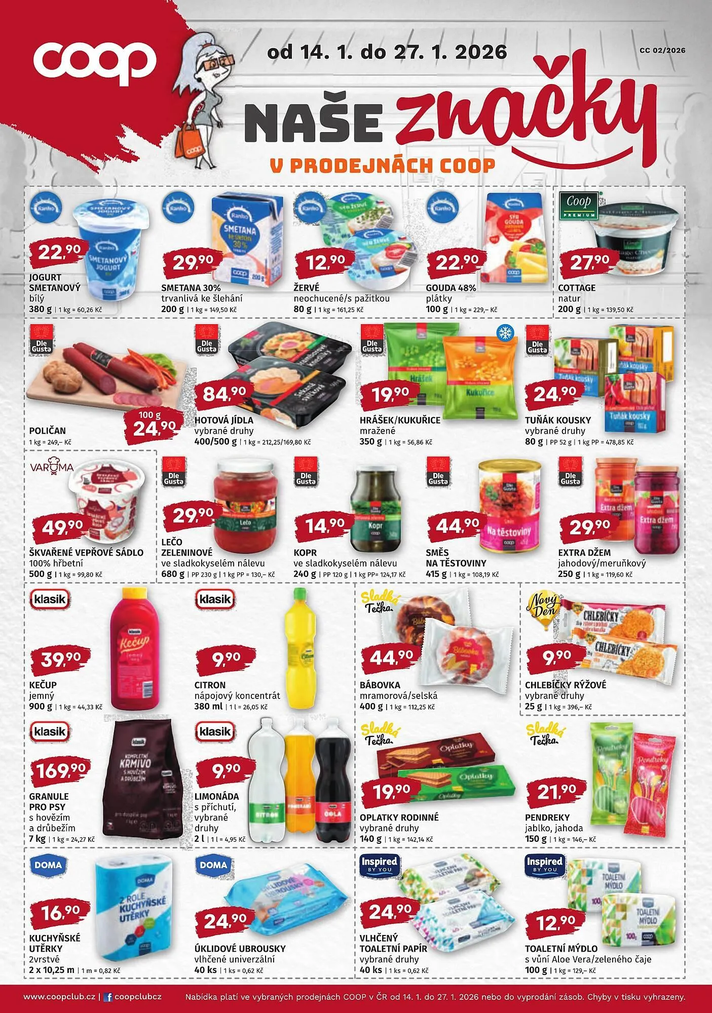 Konzum leták - 14. ledna 27. ledna 2026 - Page 12
