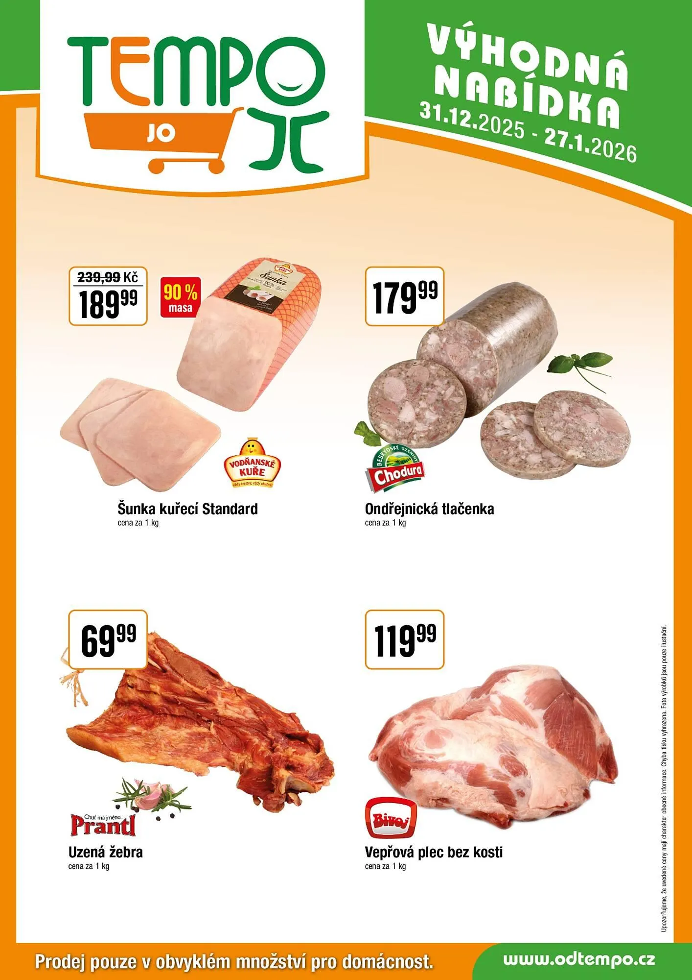 TEMPO leták - 31. prosince 13. ledna 2026 - Page 3