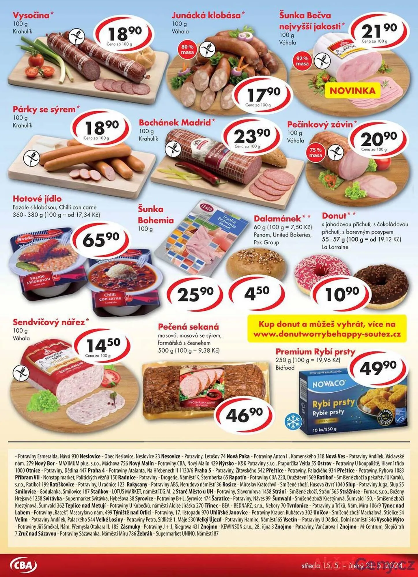 CBA leták - 15. května 21. května 2024 - Page 3