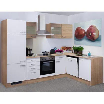 Flex-Well Kuchyně Florida 280x170 cm/typ3 - bez el.spotřebičů a dřezu