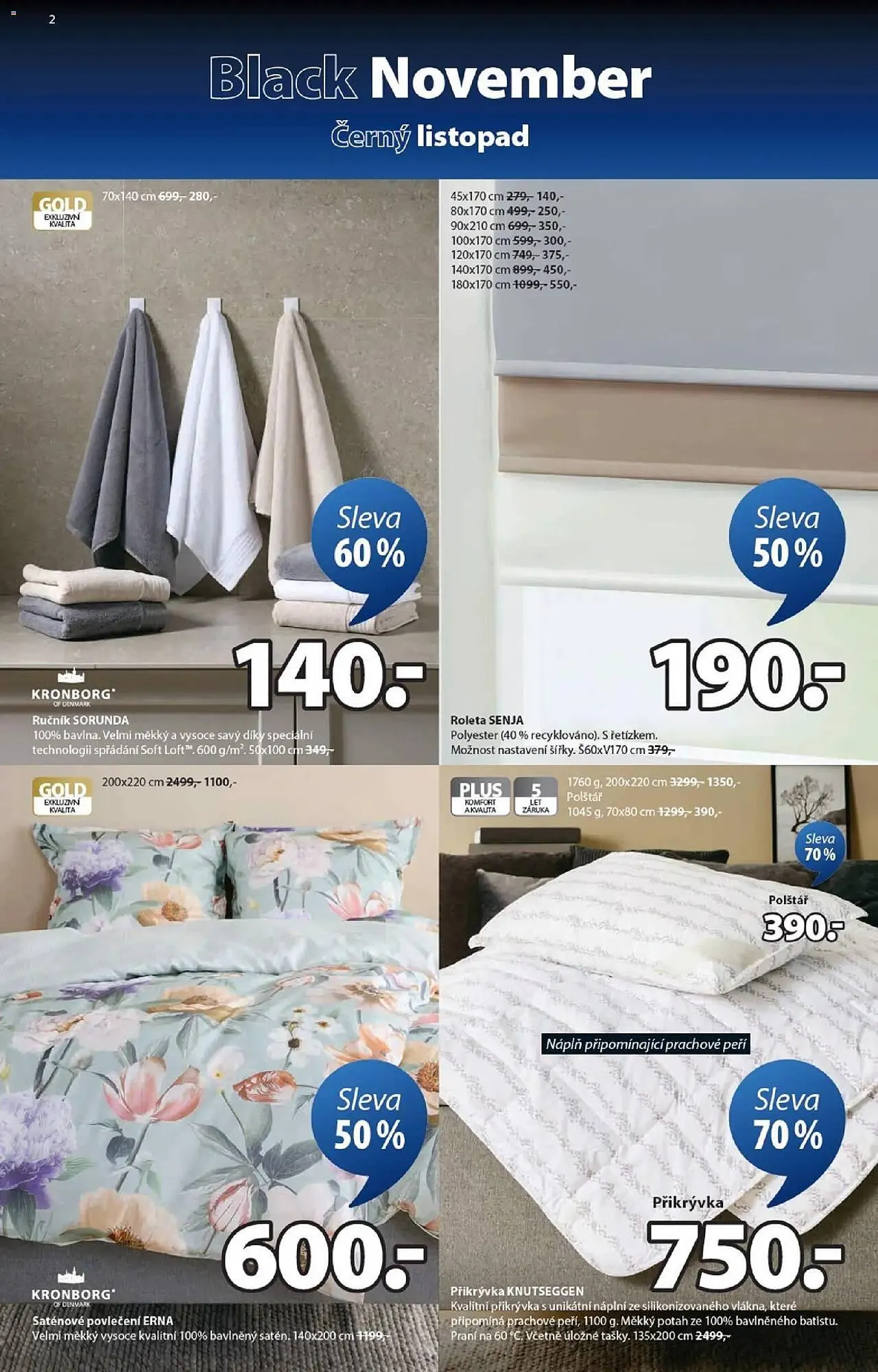 JYSK leták - 12. listopadu 23. listopadu 2025 - Page 2