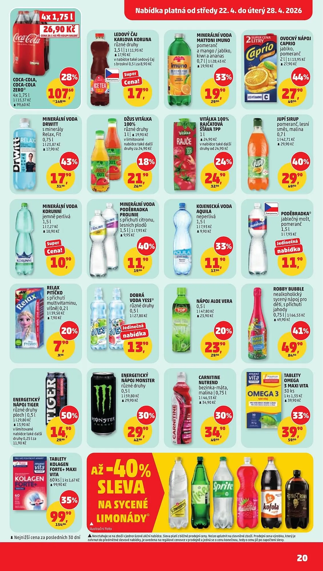 Penny Market leták - 22. dubna 28. dubna 2026 - Page 20