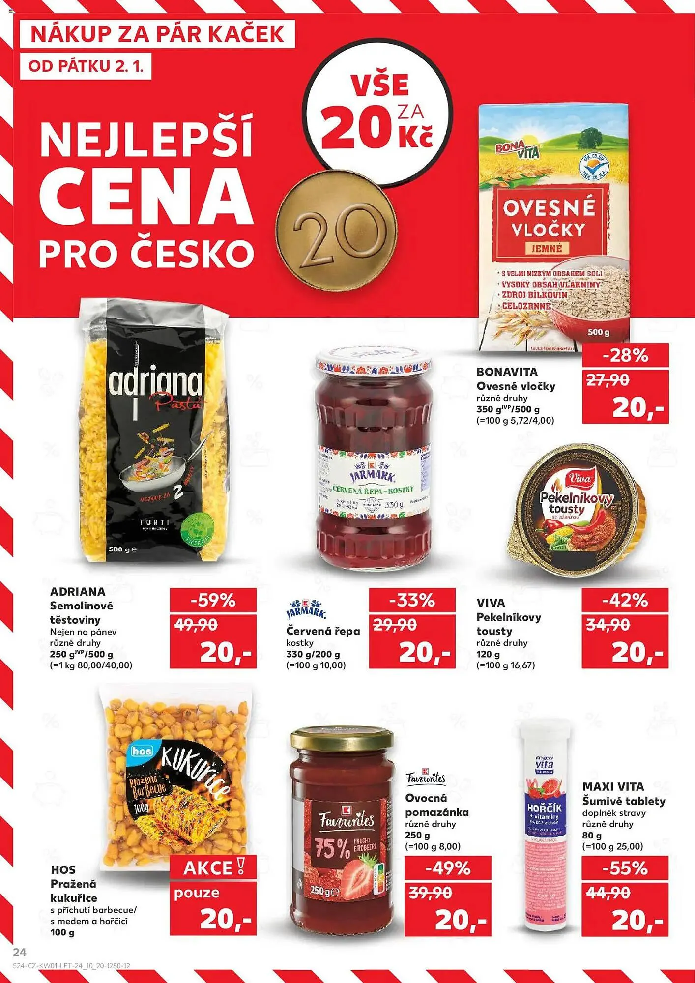 Kaufland leták - 2. ledna 6. ledna 2026 - Page 24