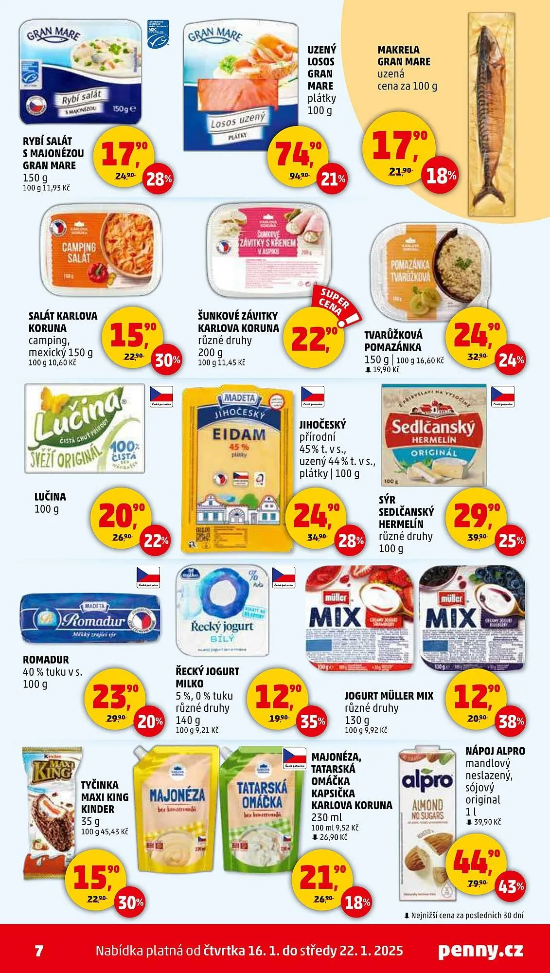 Penny Market leták - 16. ledna 22. ledna 2025 - Page 7