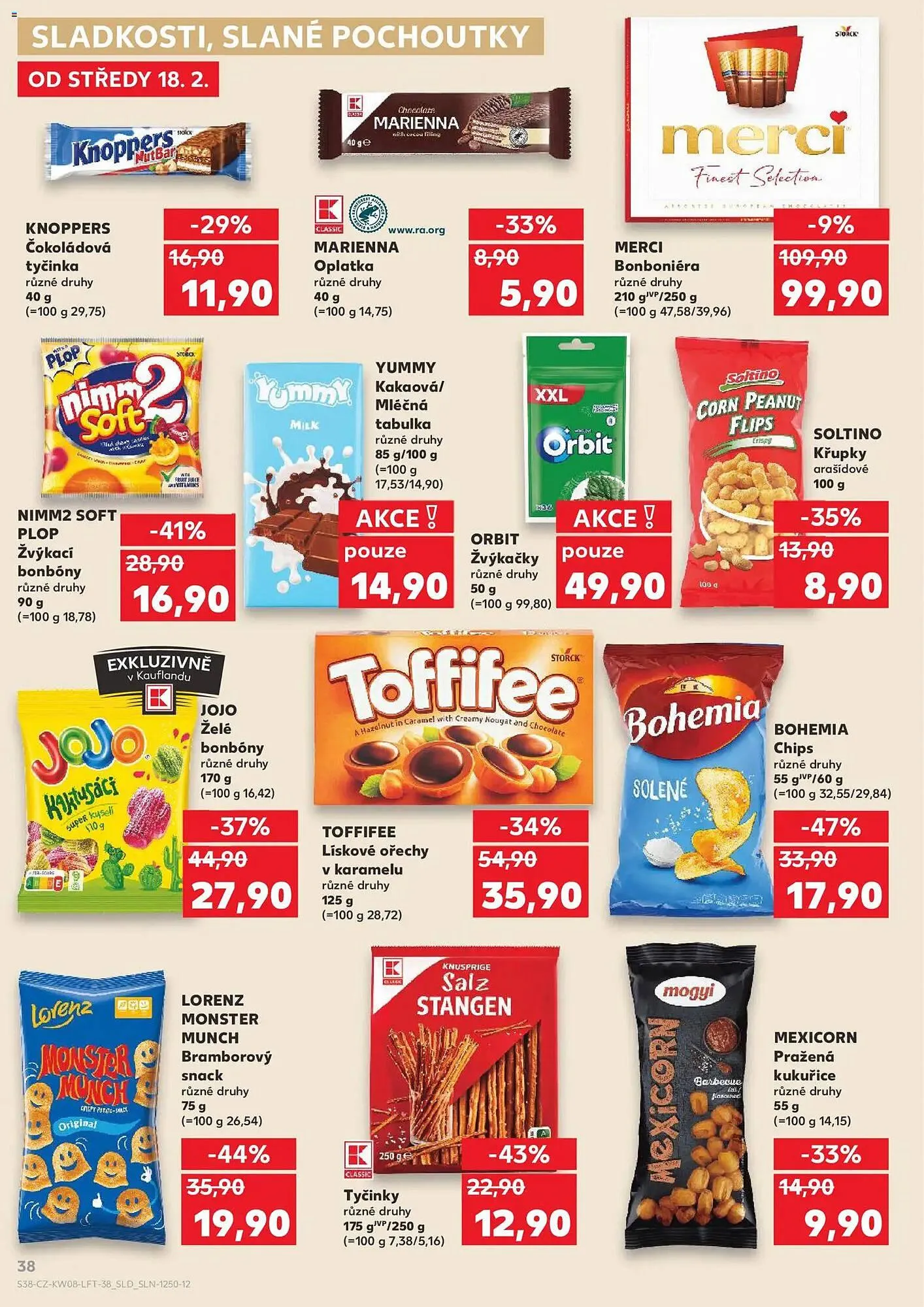 Kaufland leták - 18. února 24. února 2026 - Page 38
