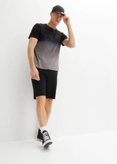 T-shirt och trikåbermudas (2 delar), normal passform