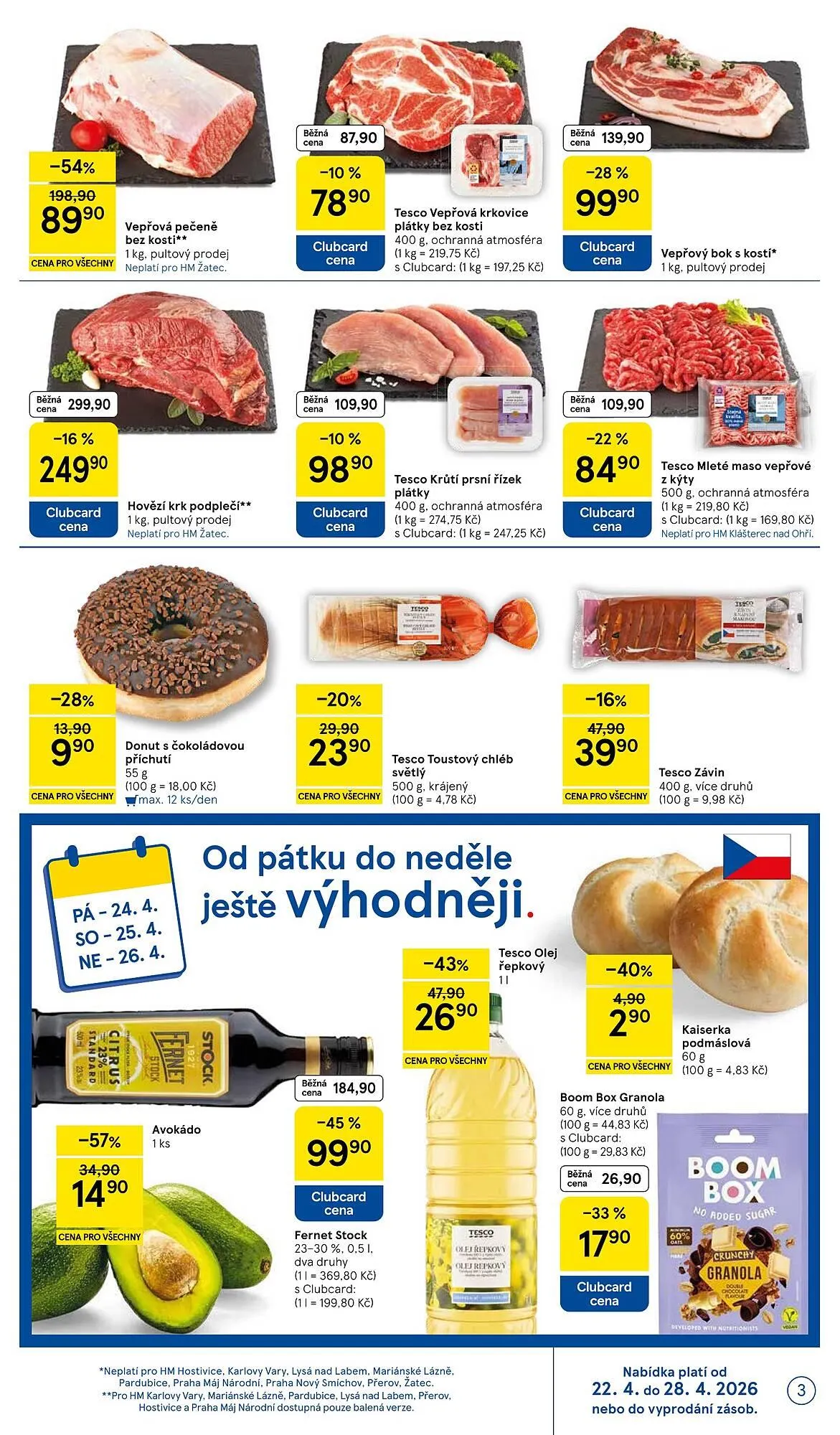Tesco leták - 22. dubna 28. dubna 2026 - Page 3