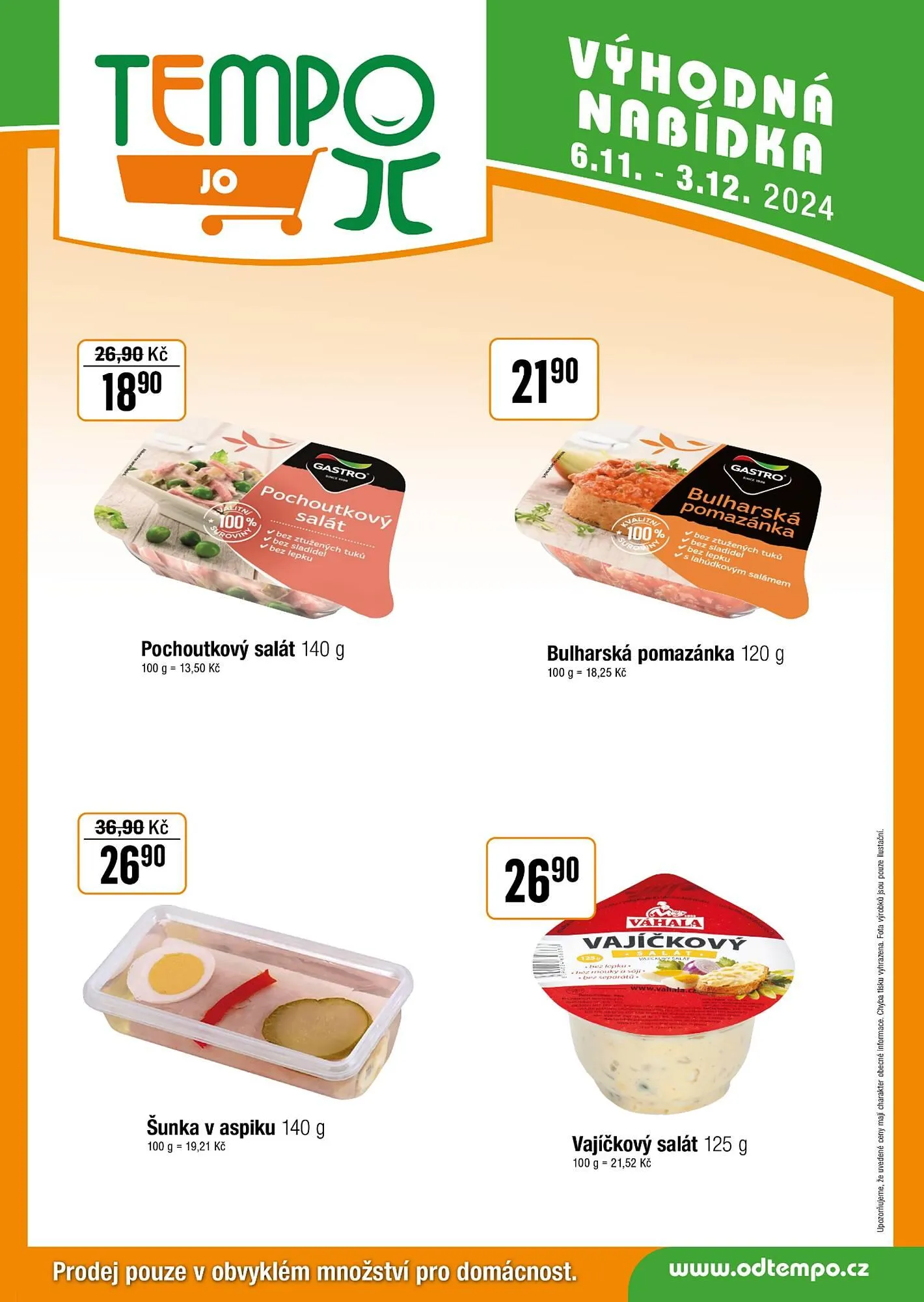 TEMPO leták - 6. listopadu 3. prosince 2024 - Page 7