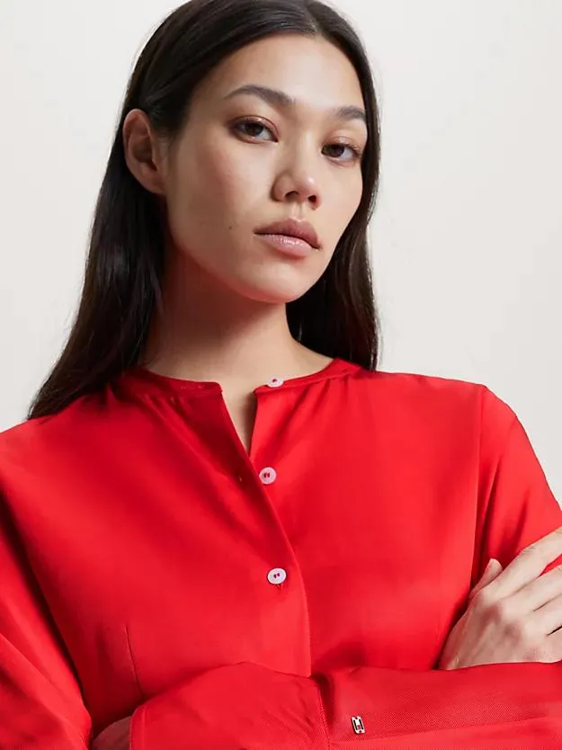 Belted Mini Shirt Dress