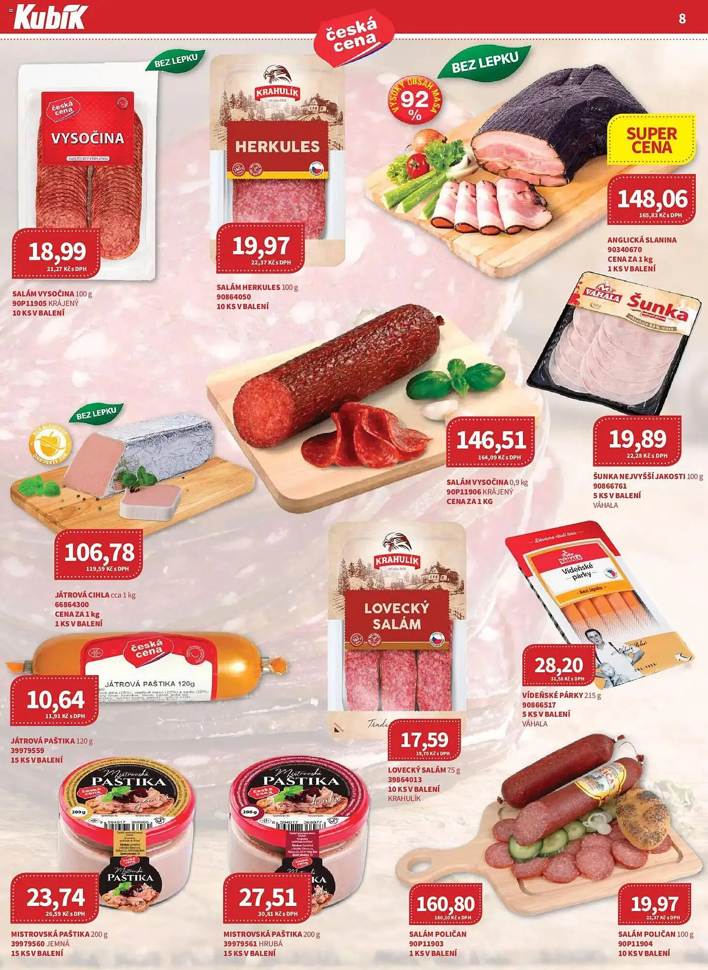 Kubík potraviny leták - 1. prosince 31. prosince 2025 - Page 8