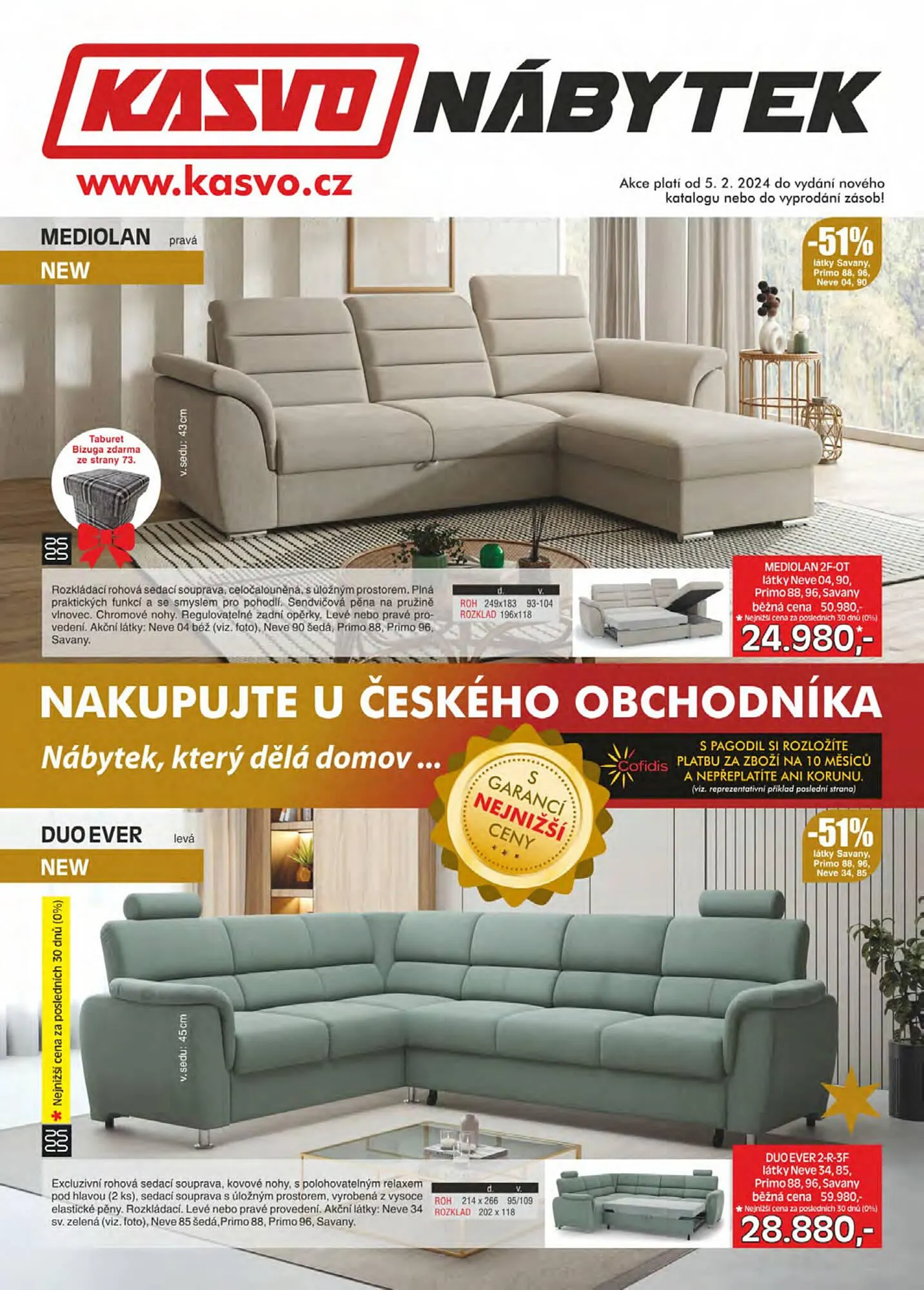 Kasvo leták - 5. února 1. dubna 2024