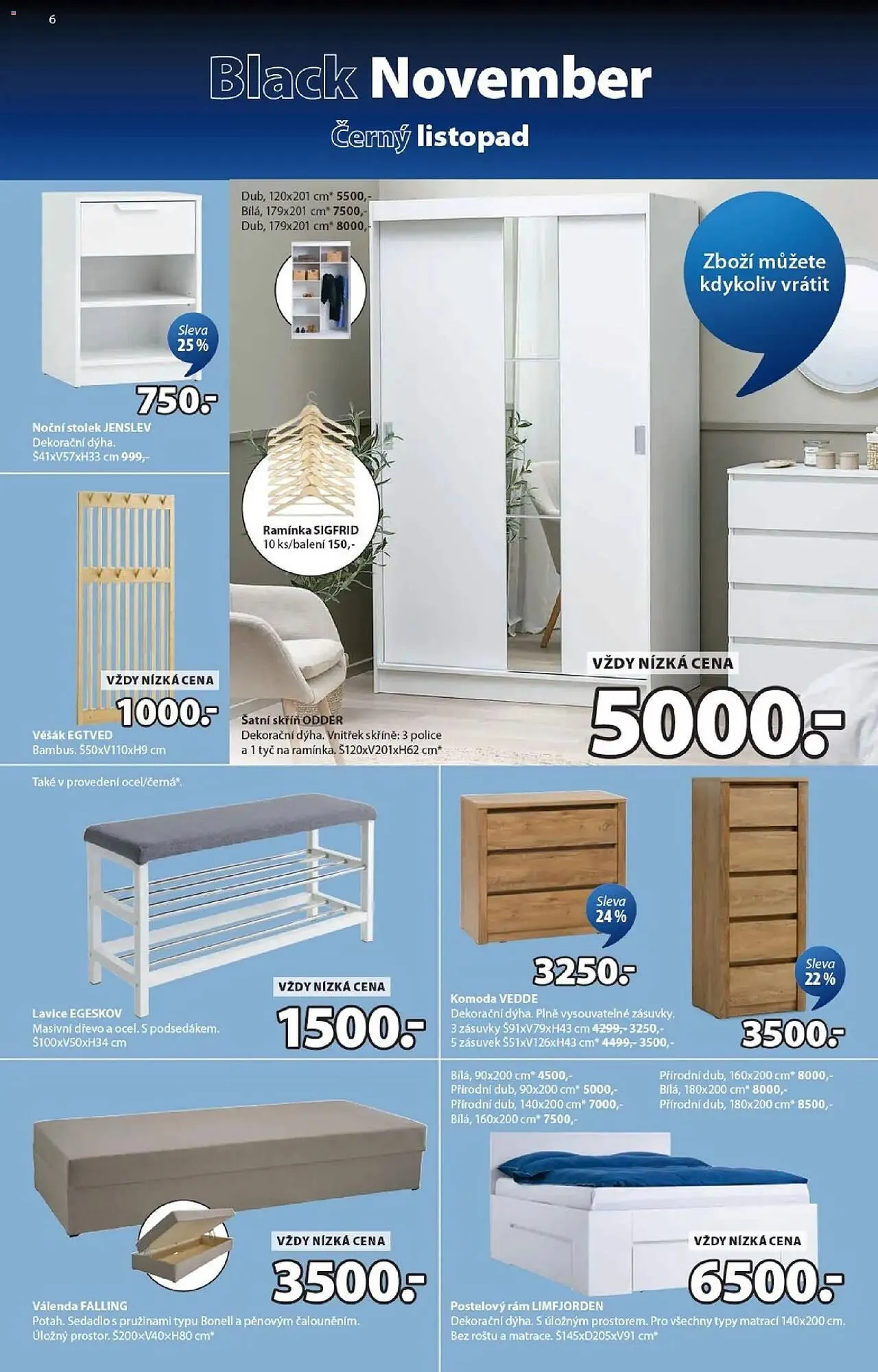 JYSK leták - 12. listopadu 23. listopadu 2025 - Page 6