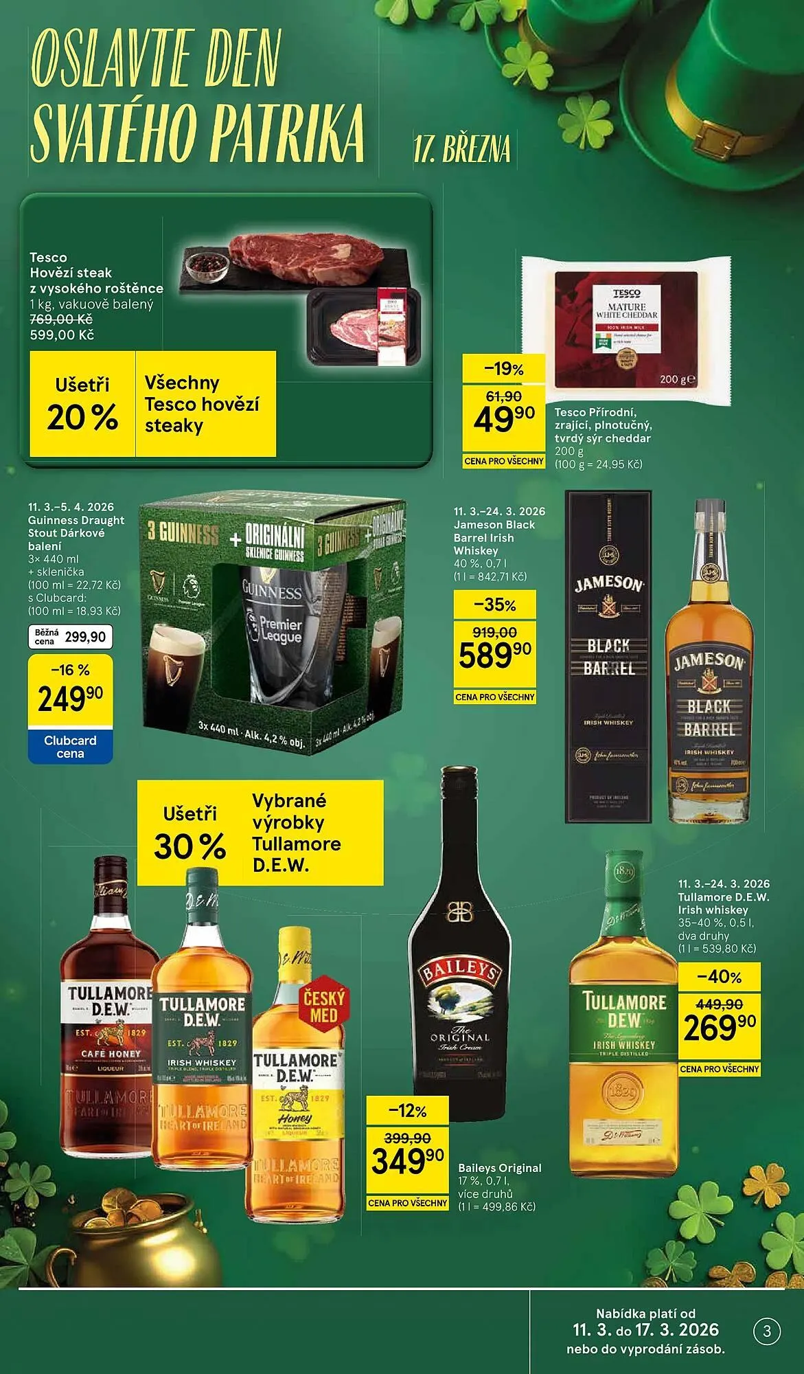 Tesco leták - 11. března 17. března 2026 - Page 3