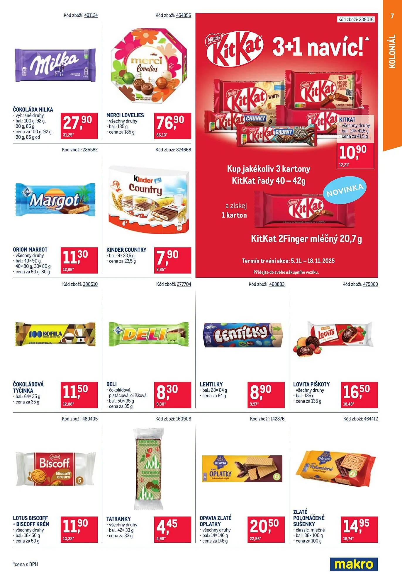 Makro leták - 5. listopadu 18. listopadu 2025 - Page 7