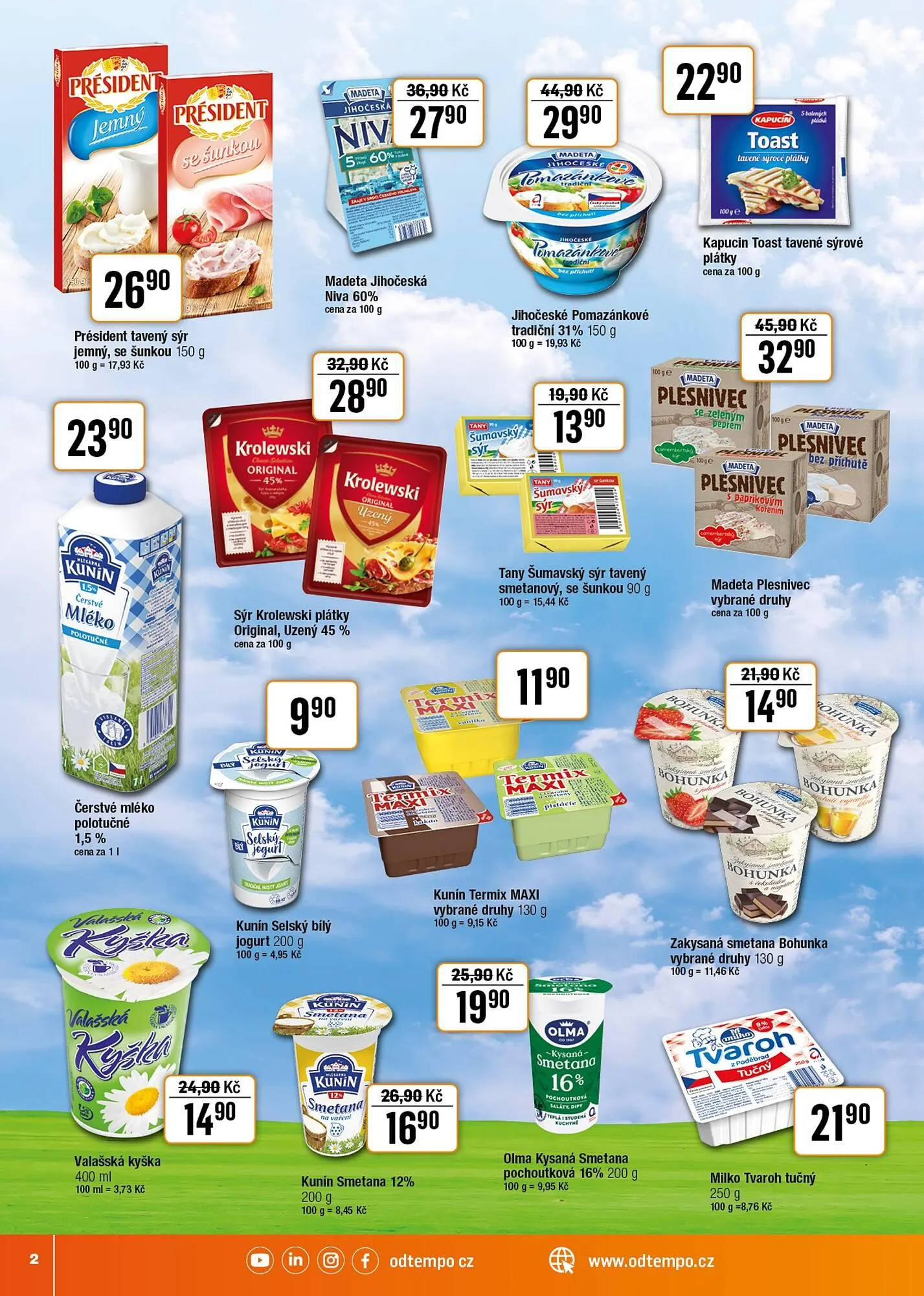 TEMPO leták - 25. září 8. října 2024 - Page 2