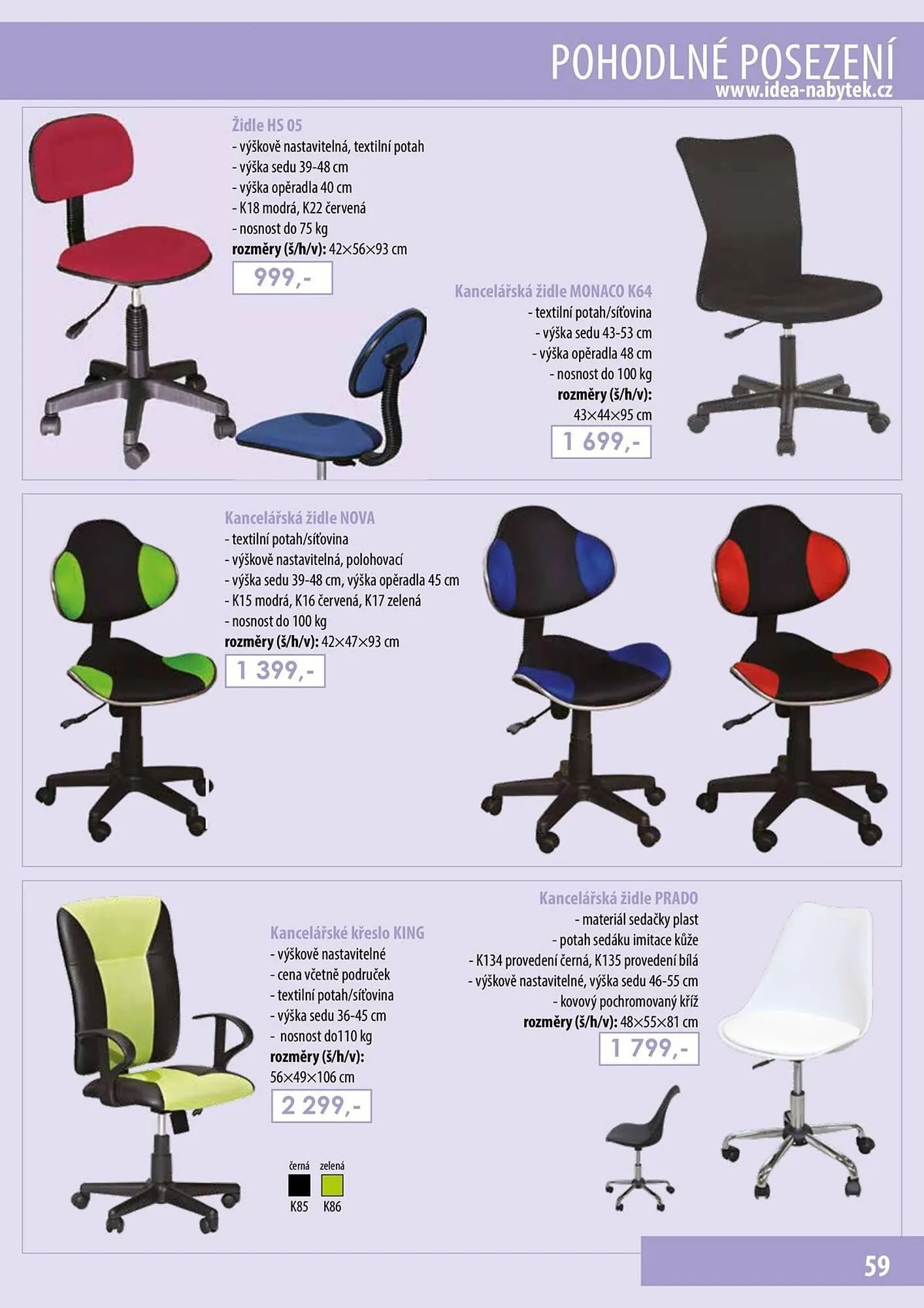 IDEA nábytek leták - 2. prosince 4. února 2026 - Page 59