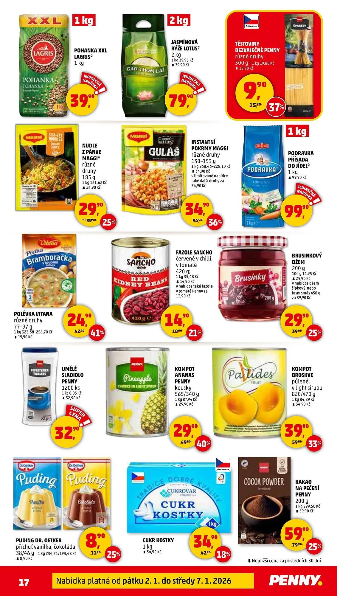 Penny Market leták - 2. ledna 7. ledna 2026 - Page 17