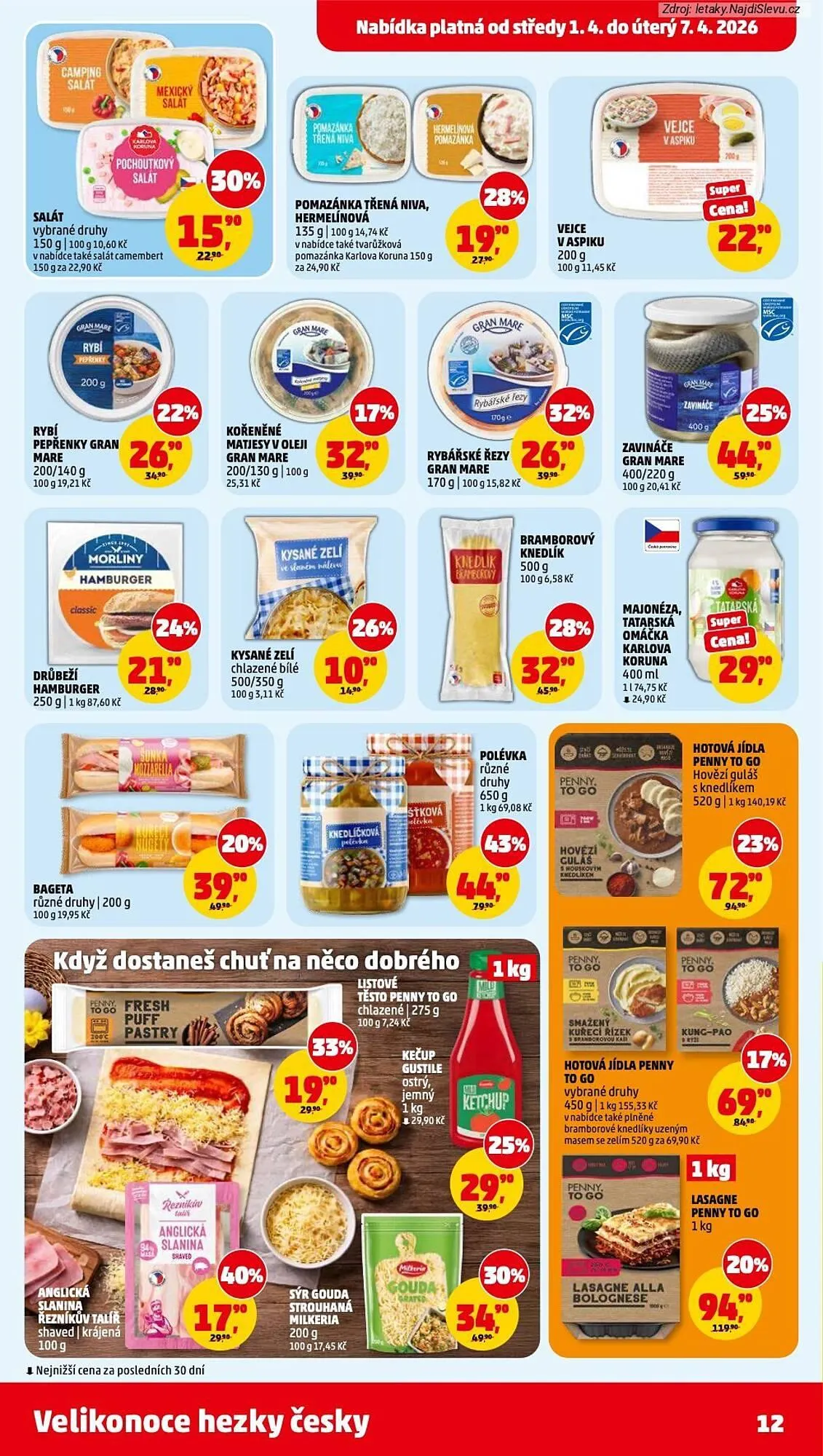Penny Market leták - 1. dubna 7. dubna 2026 - Page 12