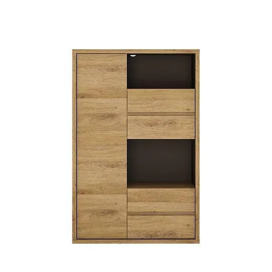 SYRAKUSA 31 komoda, dub shetland/šedá