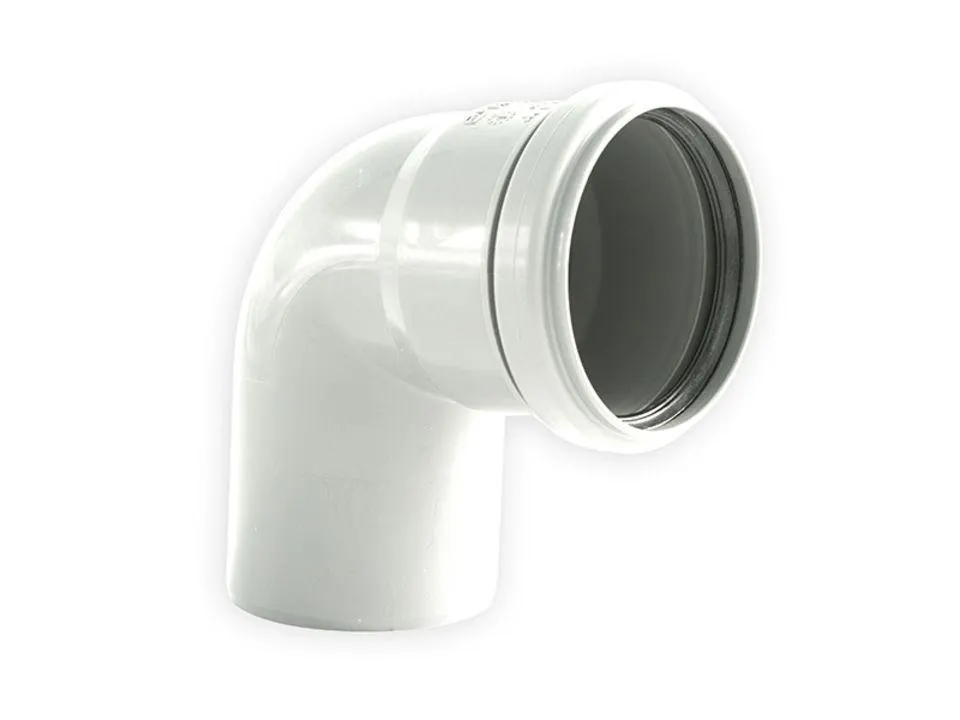 Koleno HTB 40 x 87 bílé