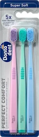 zubní kartáček Perfect Comfort super soft, 3 ks