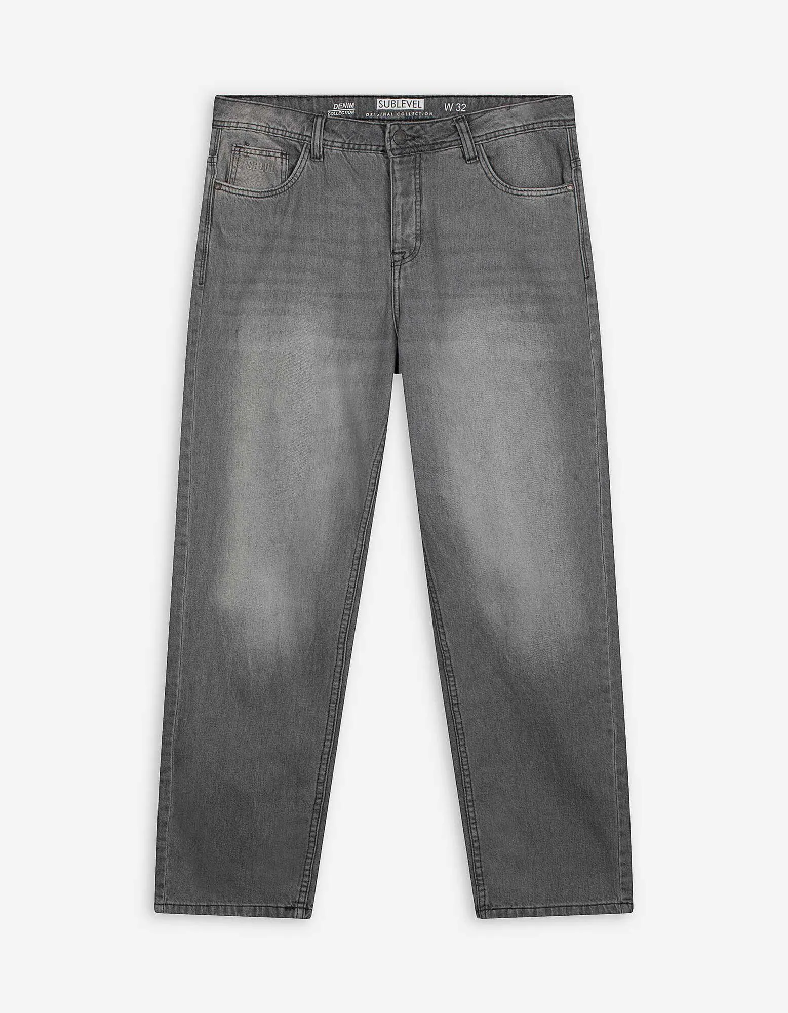 Džíny - seprané - seda