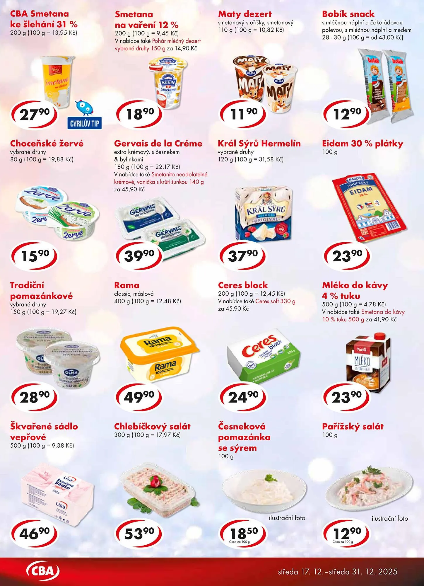CBA leták - 17. prosince 31. prosince 2025 - Page 2