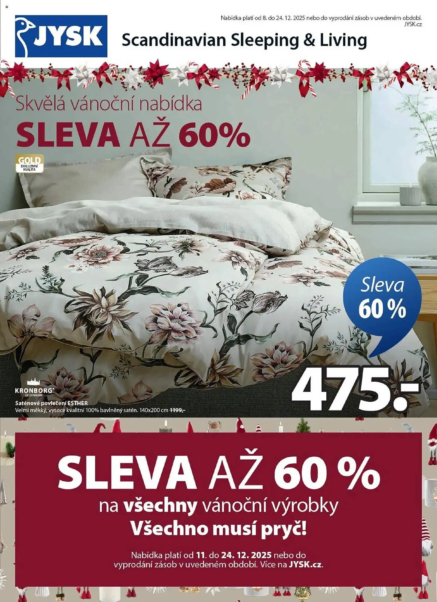 JYSK leták - 11. prosince 24. prosince 2025 - Page 1