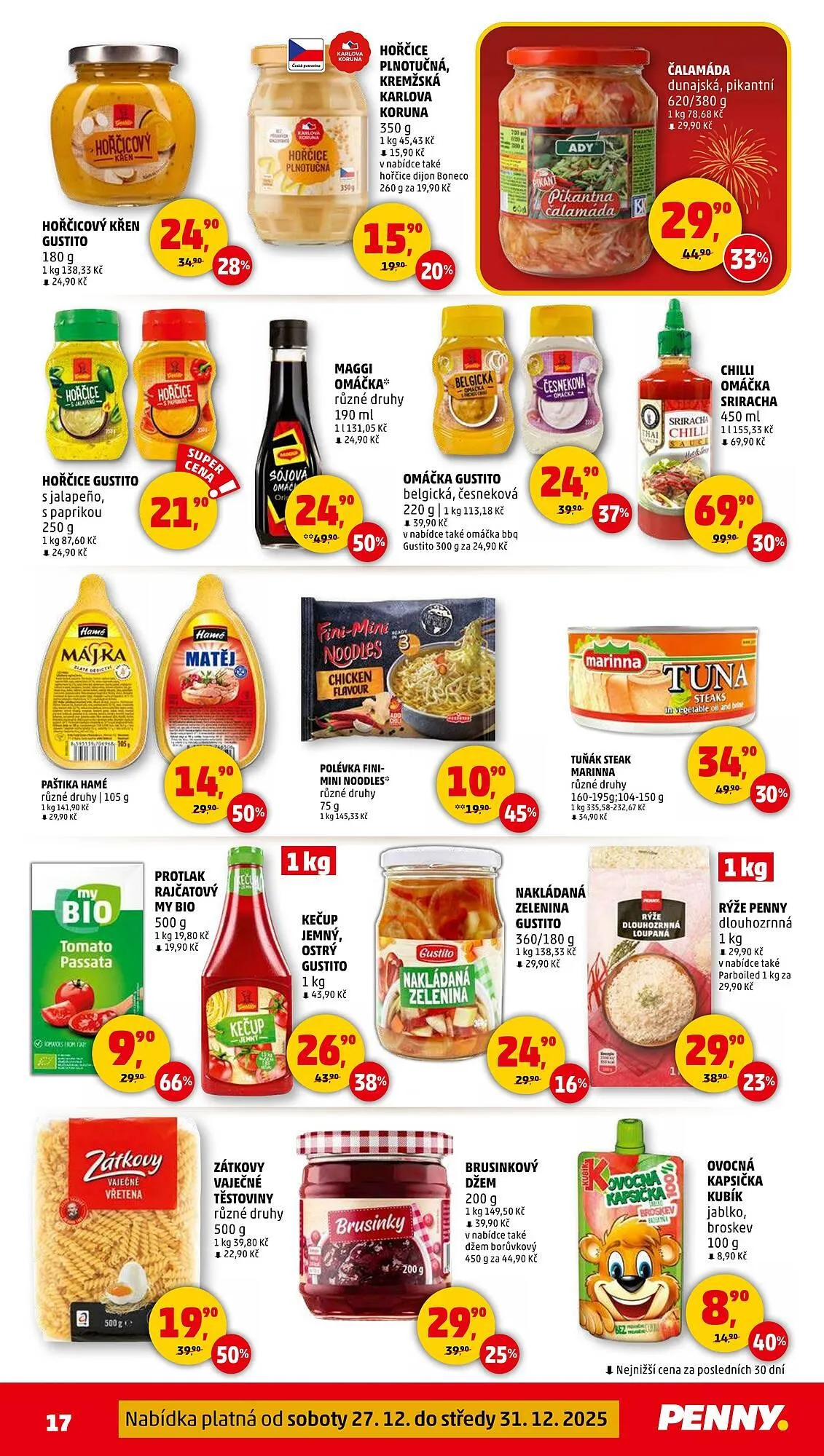 Penny Market leták - 27. prosince 31. prosince 2025 - Page 17