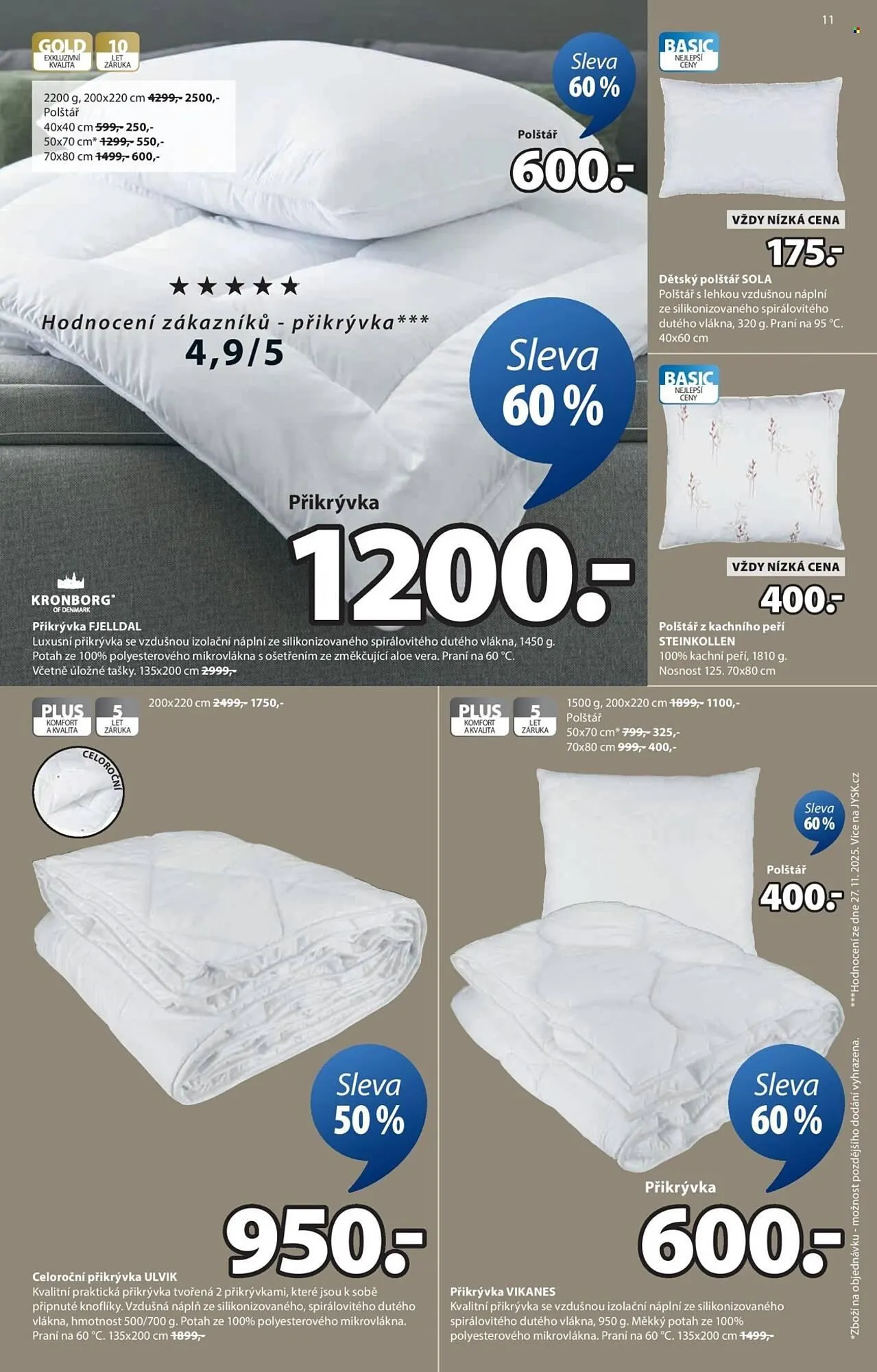 JYSK leták - 4. února 10. března 2026 - Page 11