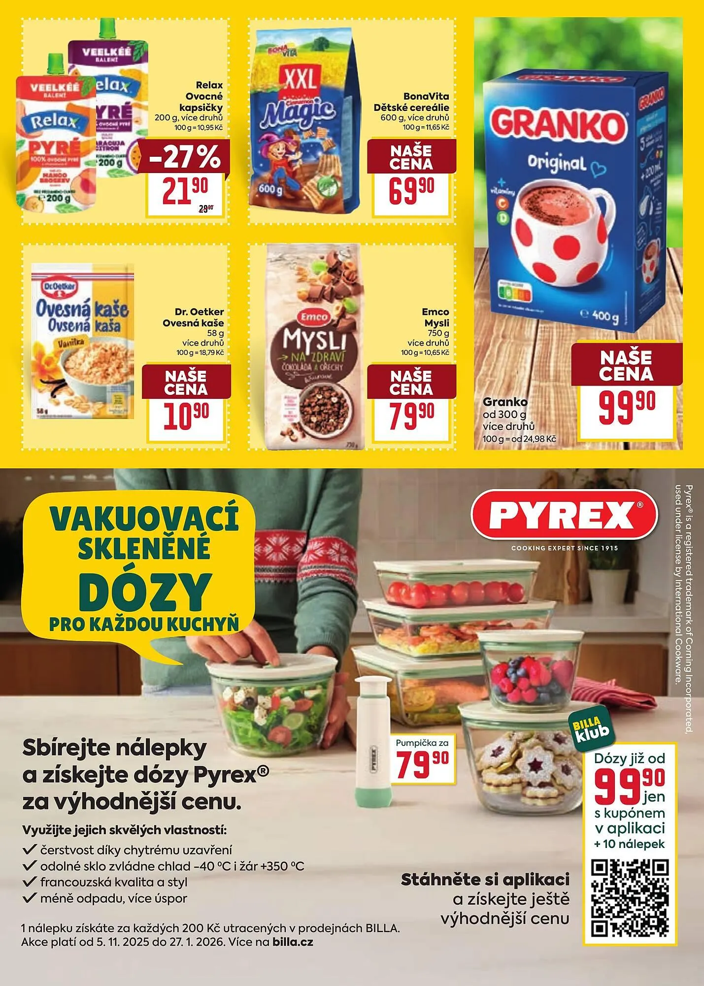 Billa leták - 5. listopadu 11. listopadu 2025 - Page 27