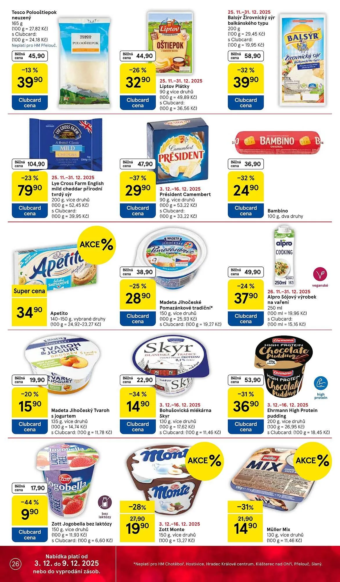 Tesco leták - 3. prosince 9. prosince 2025 - Page 26