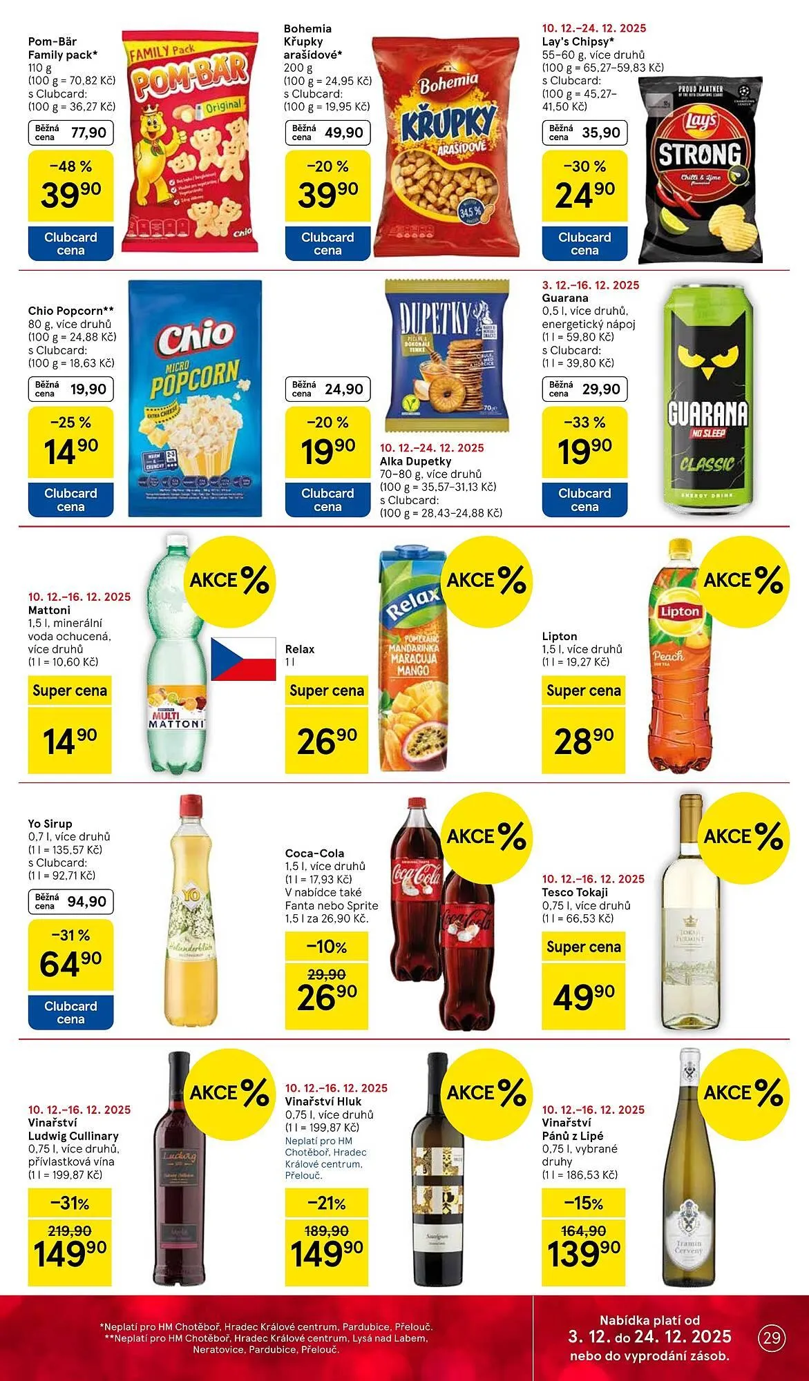 Tesco leták - 10. prosince 16. prosince 2025 - Page 29