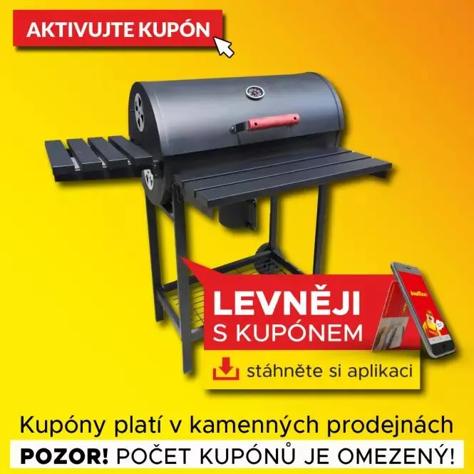 Gril na dřevěné uhlí JY-050