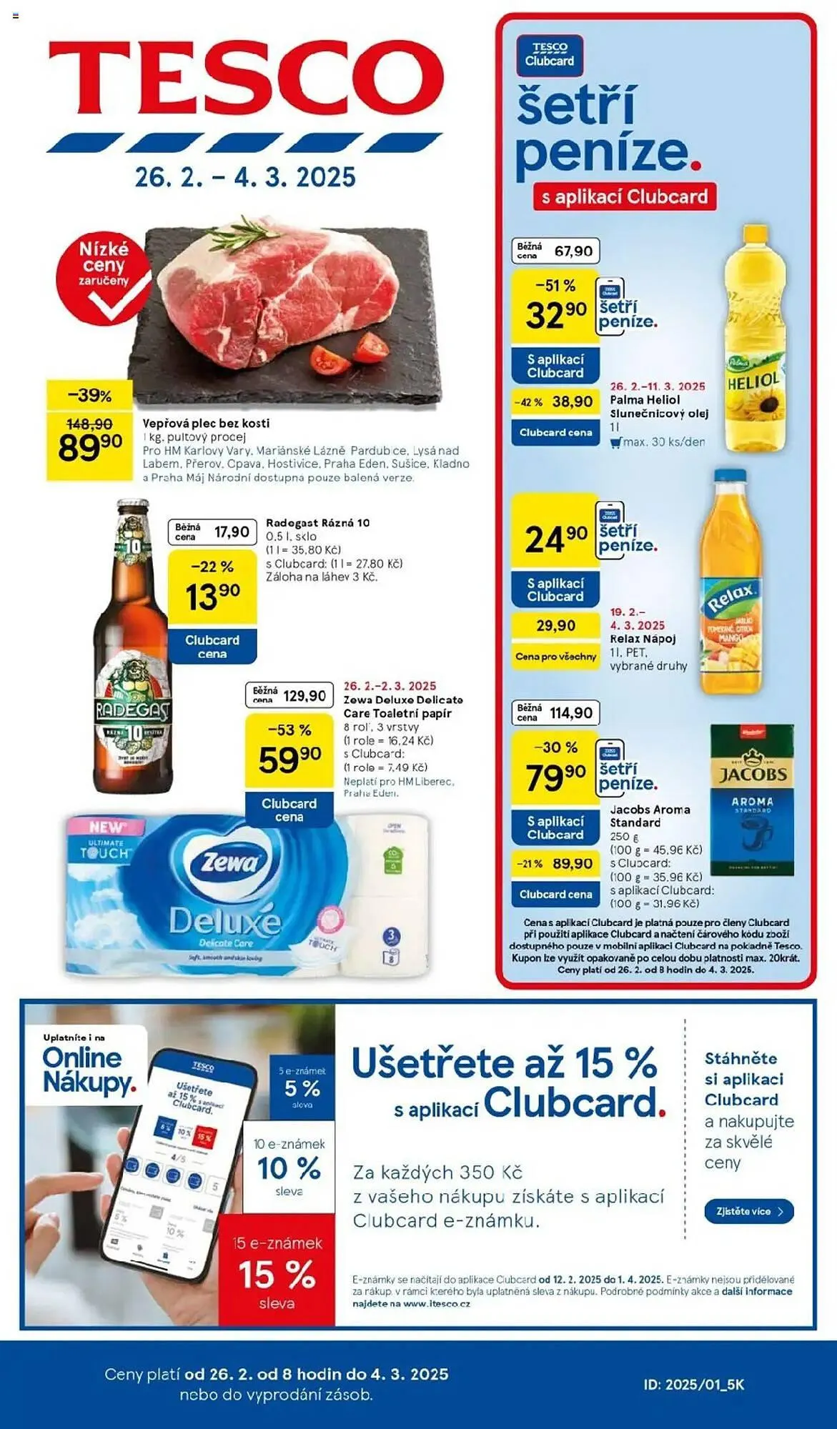 Tesco leták - 1