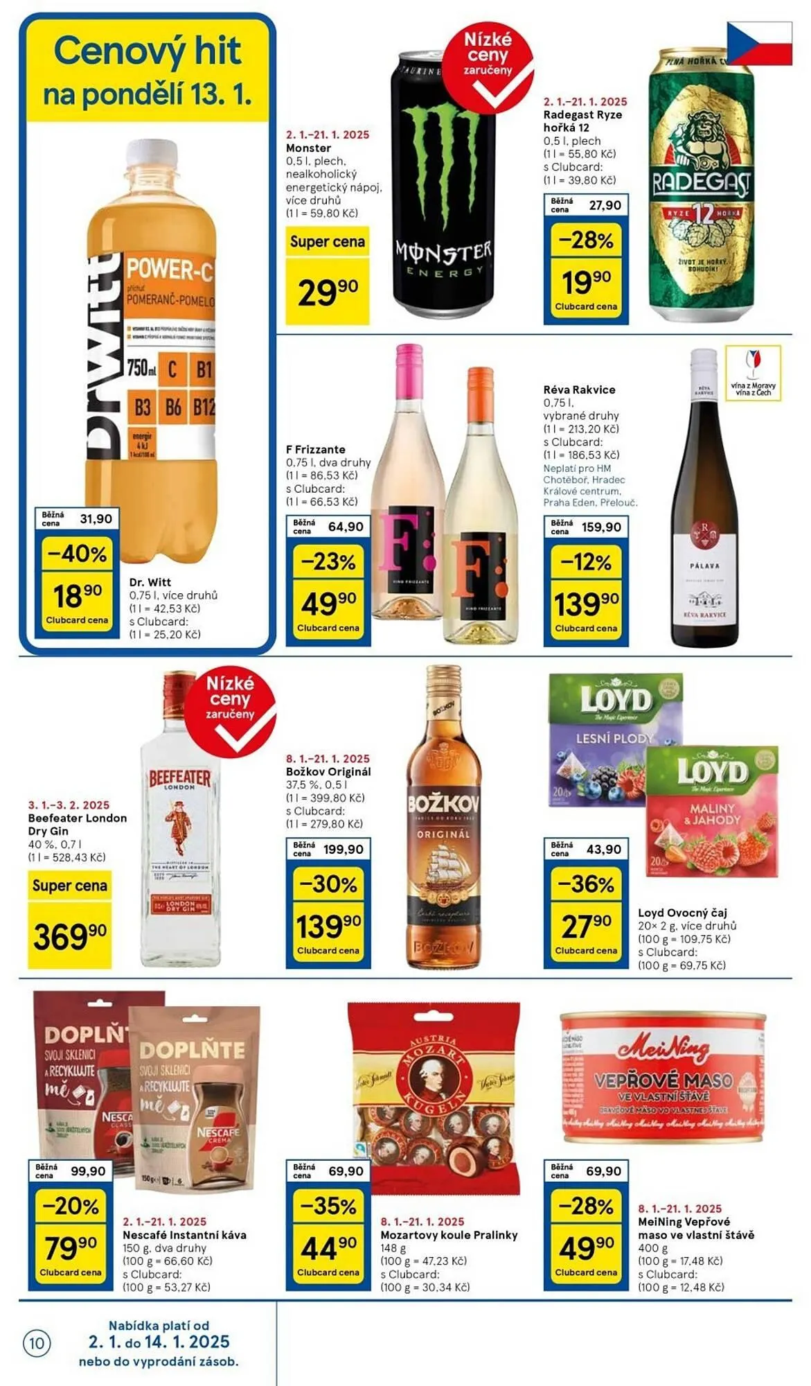 Tesco leták - 8. ledna 14. ledna 2025 - Page 10