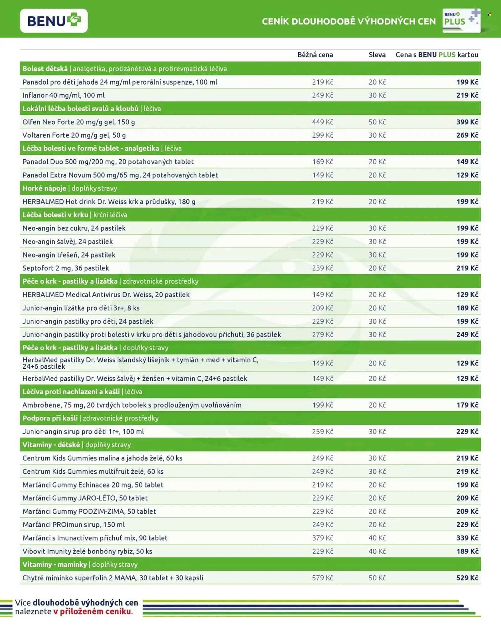 Benu leták - 1. listopadu 30. listopadu 2025 - Page 2