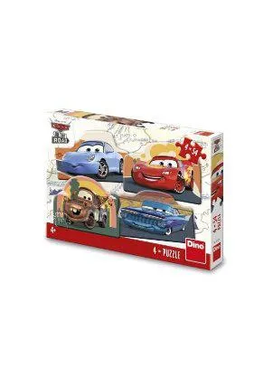 Puzzle Cars na cestě 4x54 dílků