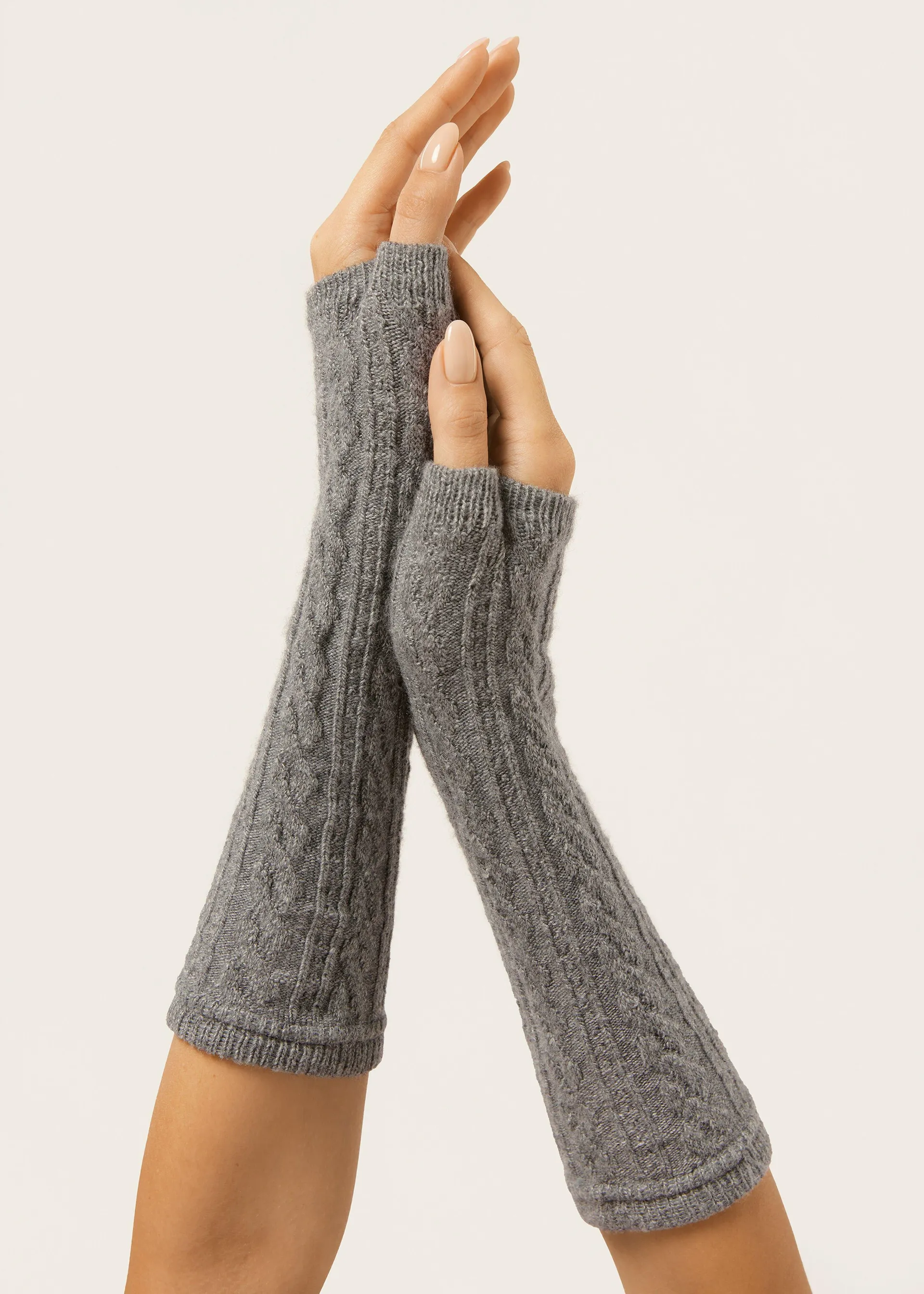 Rukávníky s kašmírem