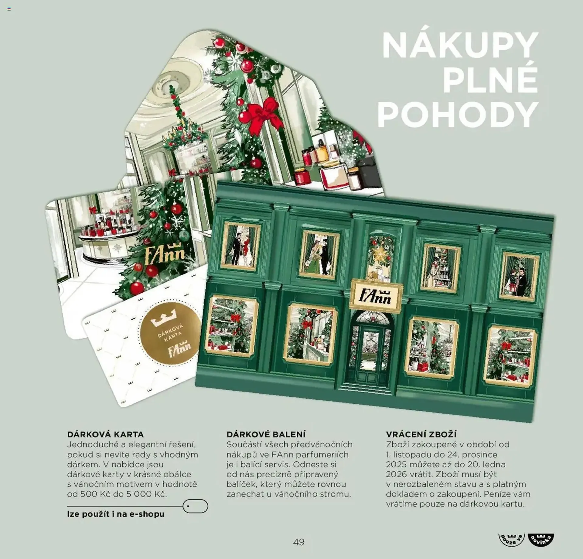 Fann Parfumerie leták - 30. října 31. prosince 2025 - Page 49