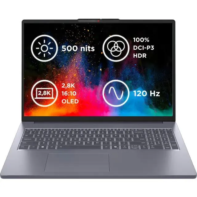 Lenovo IdeaPad Slim 3 16ARP10 Luna Grey (83K80054CK)