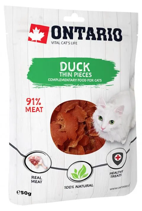 Pochoutka Ontario kachní tenké plátky 50g