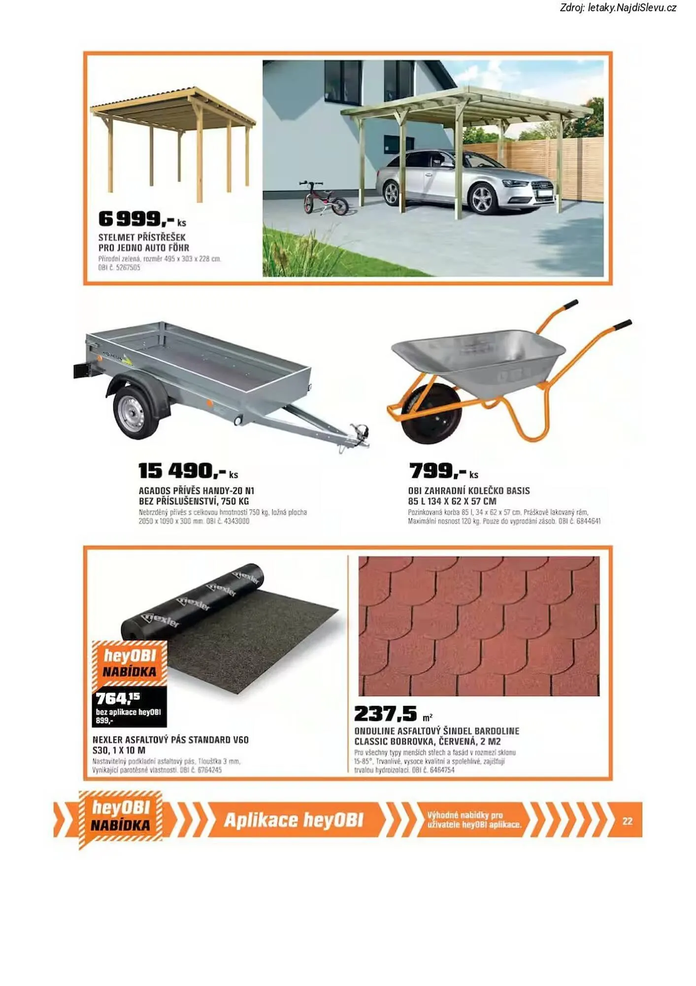 OBI leták - 1. dubna 30. dubna 2026 - Page 23