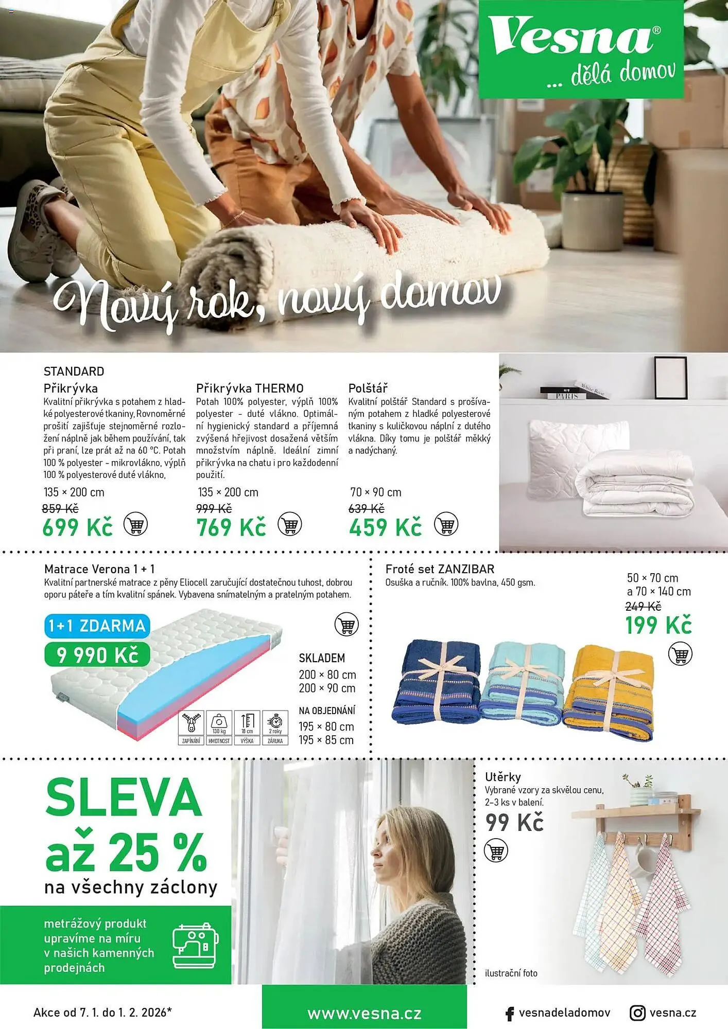 Vesna leták - 7. ledna 1. února 2026 - Page 1