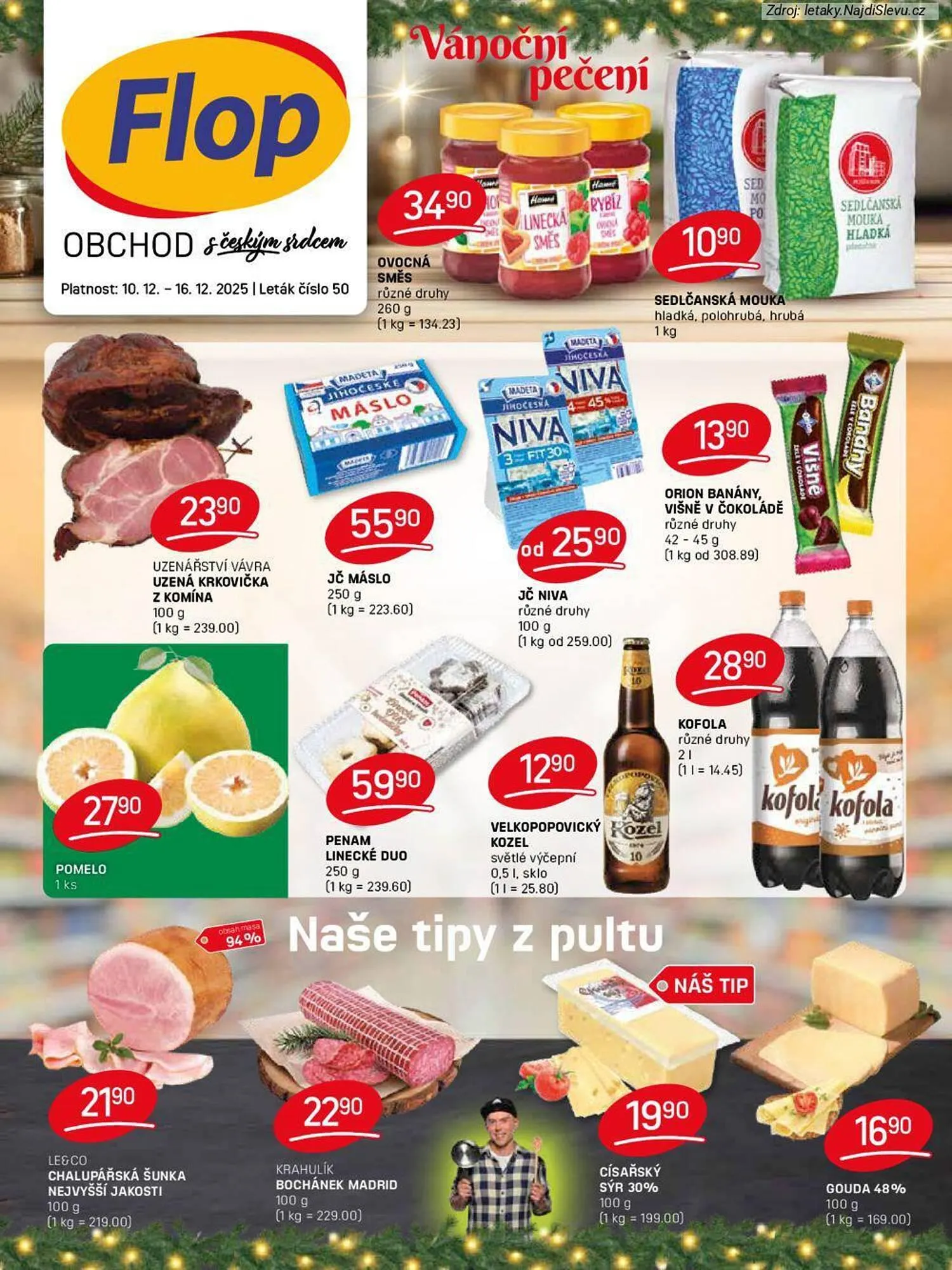 Flop leták - 10. prosince 16. prosince 2025 - Page 1